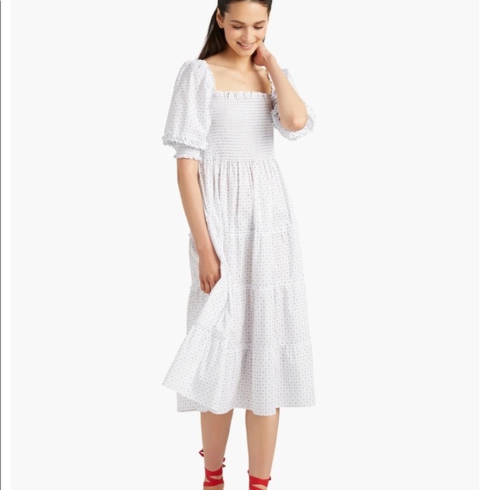 Hill House The Nesli Nap Dress Pampelonne Paisley XS NWT